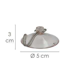 Supporto a ventosa Oryx 50 mm (Confezione blister da 2 unità) - Product Image 2