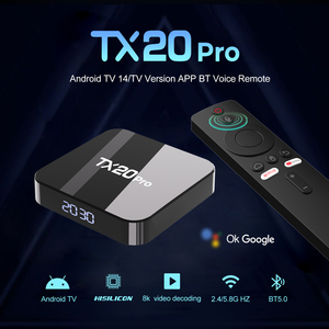 Topleo Certificato <span class=keywords><strong>TV</strong></span> Box Wifi 6 Android 16 Amlogic Tx20 <span class=keywords><strong>Pro</strong></span> Set-Top Box <span class=keywords><strong>TV</strong></span> Digitale Certificato 4K Smart Android <span class=keywords><strong>TV</strong></span> Box - Product Image 2