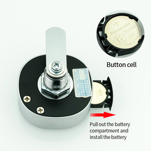 Đen điện tử NFC kỹ thuật số ngăn kéo và Hộp Thư khóa, Keyless Bàn phím kết hợp tủ khóa - Product Image 3