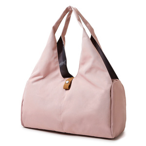 Sac de yoga unisexe avec compartiment séparé pour chaussures, séparation humide/sec, sac de sport à main, en polyester Oxford, durable, portable, convient pour tapis de yoga - Product Image 4