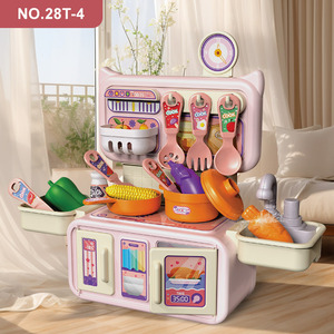 Set da Cucina <span class=keywords><strong>Giocattolo</strong></span> per Bambine con Mini Fornello Automatico a Spruzzo d'Acqua Personalizzabile OEM - Product Image 2