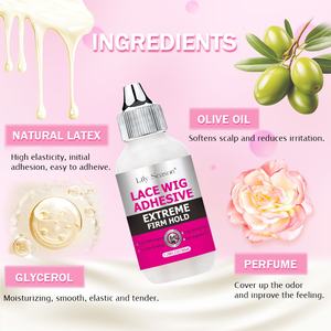 Adhésif pour <span class=keywords><strong>perruque</strong></span> en dentelle HENMEILI, personnalisation de la coiffure, 38 ml, séchage rapide, tenue forte, sans stimulation, protection du cuir chevelier - Product Image 3