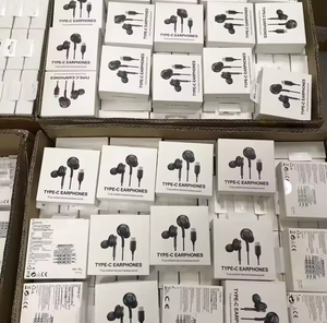 คุณภาพสูง USB C ตัวเชื่อมต่อหูฟังชนิดใส่ในหูสําหรับ Samsung หมายเหตุ 10 ประเภท C <span class=keywords><strong>AKG</strong></span> หูฟังแบบมีสายไมโครโฟนชุดหูฟังควบคุมระดับเสียง - Product Image 5