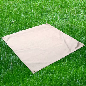 Camping en plein air Barbecue Tissu de protection Haute température Ignifuge Tissu Poêle Tapis de <span class=keywords><strong>sol</strong></span> Foyer Grill Mat - Product Image 3