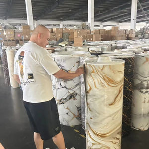 Yüksek yoğunluklu yüksek kaliteli mermer levha Pvc mermer levha Pvc fayans - Product Image 3