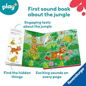 <span class=keywords><strong>Mon</strong></span> premier <span class=keywords><strong>livre</strong></span> <span class=keywords><strong>sonore</strong></span> sensoriel pour bébés et jeunes enfants : Découvrez et trouvez les <span class=keywords><strong>animaux</strong></span> de la jungle - Product Image 2