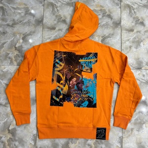 Sweat à capuche en coton Bangladesh de haute qualité grande taille hommes unisexe couverture streetwear à capuche 350g 100% coton sweats à capuche personnalisés - Product Image 3