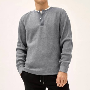Men's Classic Henley Long-Sleeve Shirt