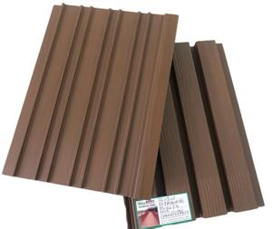 Cầu thang bằng gỗ xoay phòng Divider WPC phân vùng tường WPC Cột phân vùng WPC Bảng điều khiển tường gỗ Ống - Product Image 3