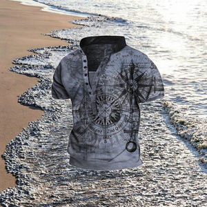 T-shirt unisexe décontracté en tissu peigné imprimé en 3D, personnalisable, faible MOQ, manches courtes, séchage rapide, écologique, avec motif - Product Image 2