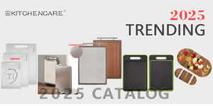 KITCHENCARE 맞춤형 로고 양면 도마 테이블 De Cortar De Titanio 상업용 식품 등급 티타늄 도마 - Product Image 4