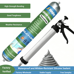 Scellant structurel en silicone neutre monocomposant pour la construction, résistant aux intempéries, pour le verre, le cuir, le <span class=keywords><strong>bois</strong></span>, le transport et l'emballage - Product Image 1