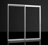 Fenêtres en aluminium à rupture thermique automatique Double vitrage Fenêtres coulissantes en aluminium en verre incassable