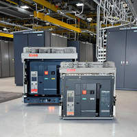 Nouveau Disjoncteur à Cadre Schneider ACB MVS/NW08H1 3200/1250/1600/2000/800A 4P/3P, Disjoncteur à Air de Type Tiroir MTZ2 32H1