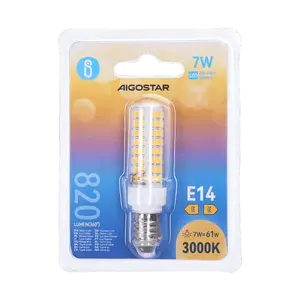 Lampada LED E14 7W, efficiente, lunga durata, luce calda, ideale per l'illuminazione interna e il risparmio energetico. - Product Image 2