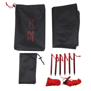 Bâche <span class=keywords><strong>de</strong></span> camping extérieure, <span class=keywords><strong>abri</strong></span> ultraléger imperméable et pare-soleil, tente portable coupe-vent pour plage et pique-nique - Product Image 6