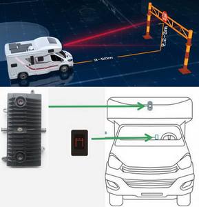 Système d'alerte de détection de hauteur pour bus, camion, caravane, <span class=keywords><strong>camping</strong></span>-<span class=keywords><strong>car</strong></span>, véhicule, HLWS, détecteur anti-collision haute performance, indicateur sonore d'<span class=keywords><strong>alarme</strong></span> - Product Image 1
