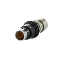 Conector Hembra Industrial Impermeable de Alta Calidad Serie REUNION F de 4 Pines, Pines para PCB, Conector Metálico