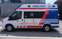 Fabricant de véhicules d'ambulance diesel JMC LHD 4*2 depuis 20 ans