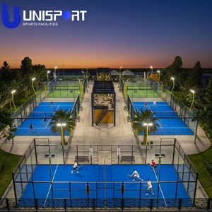 Cancha de <span class=keywords><strong>Pádel</strong></span> Panorámica Unisport, Conjunto Completo de Alta Resistencia, Sistema Completo Profesional para Cancha de <span class=keywords><strong>Pádel</strong></span> - Product Image 4