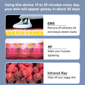 Dispositivo Inalámbrico para Quemar Grasa, Masajeador Anticelulítico, Reafirmante de Piel, Eliminador de Celulitis Corporal, Máquina para Eliminar Grasa Abdominal - Product Image 5
