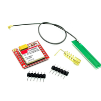 Module de suivi GPS SIM800L, carte MicroSIM, carte sans fil principale, quadri-bande, port série TTL avec antenne