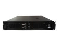 Amplificateur numérique professionnel 2 canaux pour caisson de basses 400W, boîtier métallique, utilisation en concert