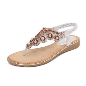 Tendance Mode Printemps/Été : Sandales Femme en Cuir Véritable à Bout Ouvert, à Lacets, pour l'Extérieur, avec Brides, Semelle Durable et Imprimés Animaux - Product Image 2