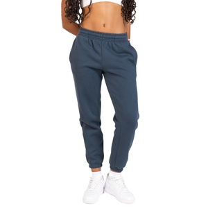 Pantalons de jogging en coton pour femmes populaires et personnalisés, bas uni, taille élastique, cordon de serrage, pantalon de jogging pour femmes - Product Image 1