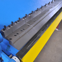 W1.2x1220 Plieuse à frein à main pour tôle Cintreuse manuelle de casseroles et de boîtes