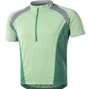 <b>Men's</b> Short <b>Sleeve</b> Customized <b>Cycling</b> <b>Jersey</b> Full Zip Breathable Road Bike Shirt Front Logo OEM Manufacturer Wholesale rate - Product Image 1