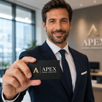Cartes de vœux personnalisées imprimées, finition brillante/mate, impression couleur du logo, matériau en carton, impression offset pour entreprise