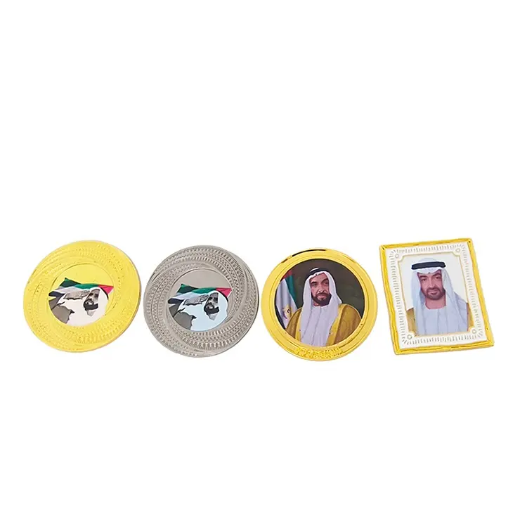 Benutzer definierte Magnetic Store UV-Druck UAE National Day Abzeichen