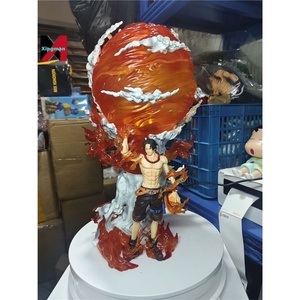One Pieced Marineford War GK Fireball Ace Flame Emperor Light Up estatua modelo coleccionable para decoración <span class=keywords><strong>de</strong></span> exhibición <span class=keywords><strong>de</strong></span> escena <span class=keywords><strong>de</strong></span> guerra - Product Image 6