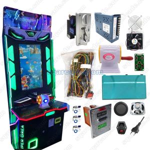Pecera Clásica Infantil con Máquina de Juego de DJ Operada con Monedas y Cápsula, Set DIY 110/220V Personalizable - Product Image 4