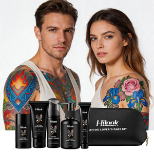 Kit de soin pour tatouage temporaire, apaisant, favorisant la récupération, hydratant, équilibrant, confort cutané, kits de tatouage professionnels - Product Image 6