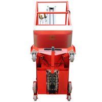 Plateforme élévatrice hydraulique portable certifiée CE à mât unique en alliage d'aluminium avec table de 0,6 m x 0,6 m et capacité de 150 kg
