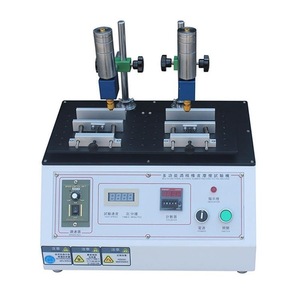 เครื่องทดสอบการขัดถูด้วยแอลกอฮอล์อเนกประสงค์ ACG เครื่องทดสอบอิเล็กทรอนิกส์สำหรับการทดสอบความทนทานต่อการขีดข่วนของยางและพลาสติก - Product Image 1