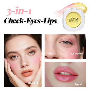 Palette di Blush Cremoso Vegano con Effetto Shimmer e Cambio Colore, Logo Personalizzato, Rosa, Etichetta Privata, Blush per Labbra e <span class=keywords><strong>Guance</strong></span> - Product Image 3