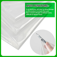 Couverture de serre en plastique LDPE anti-UV 200 microns pour l'agriculture
