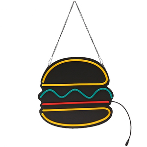 Letrero Luminoso LED para Restaurante de Hamburguesas, Letrero de Neón Flexible, Directo de Fábrica - Product Image 1