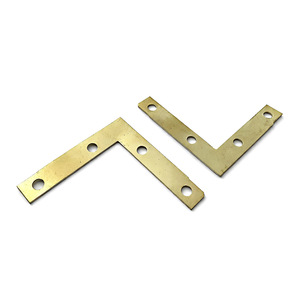 L-shaped Corner Brace Metal <b>Bracket</b> 90 Degree Polished Surface For Picture Frame Fixing Parts - Product Image 3