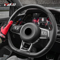 Manettes de changement de vitesse intelligentes en fibre de carbone pour Volkswagen Vw Golf R