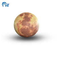 1m 2m 3m 4m 5m Taille et couleur personnalisées Lune Planètes Globe Terre Ballon Pvc Boule Gonflable