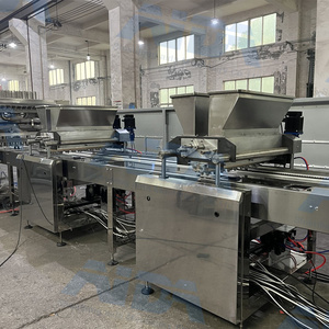 Ligne <span class=keywords><strong>de</strong></span> production <span class=keywords><strong>de</strong></span> gâteaux automatique avancée, haute vitesse, contrôlée par PLC, <span class=keywords><strong>usine</strong></span> <span class=keywords><strong>de</strong></span> <span class=keywords><strong>fabrication</strong></span> <span class=keywords><strong>de</strong></span> muffins - Product Image 5