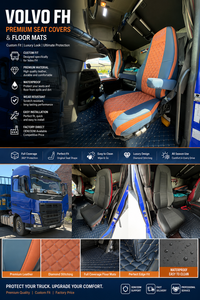 <span class=keywords><strong>Tende</strong></span> di Lusso Qualità Premium per Camion con Fermatende 240CM <span class=keywords><strong>X</strong></span> 90CM Mantovana per Finestrino Camion VOLVO DAF Sitrak Howo SCANIA MAN - Product Image 6