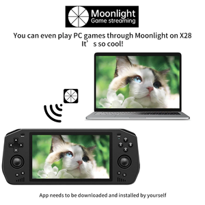 Consola emuladora portátil Powkiddy, máquina <span class=keywords><strong>Arcade</strong></span>, sistema <span class=keywords><strong>Android</strong></span> 11, pantalla táctil Ips de 5,5 pulgadas, consolas de videojuegos Retro - Product Image 4