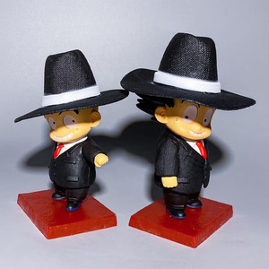 Figuras de <span class=keywords><strong>Goku</strong></span> Kliine de Dragon Ball Estilo Q de la Infancia, Muñeco Bobblehead de Alta Calidad de DBZ, Soporte para Teléfono, Decoración para Coche, Lote - Product Image 1