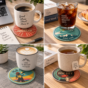 Posavasos Personalizados de PVC y Goma 3D con Logotipo en Relieve, Tapetes de Silicona Suave para Bebidas, para Tazas, Mesas y Bares - Product Image 2