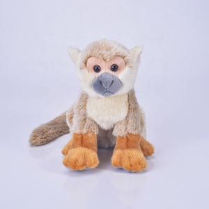 จําลองลิงของเล่นตุ๊กตาที่กําหนดเองลิงยัดไส้สัตว์ของเล่นตุ๊กตาสัตว์ป่าชีวิตทะเลยัดไส้ของเล่นหมอนพวงกุญแจของขวัญ - Product Image 1